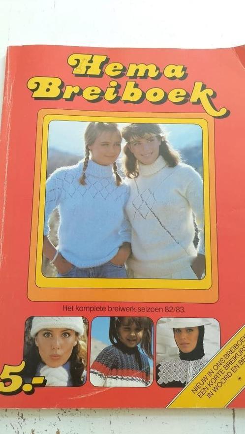 HEMA breiboek 1982-1983, Hobby en Vrije tijd, Breien en Haken, Gebruikt, Breien of Haken, Patroon of Boek, Ophalen of Verzenden