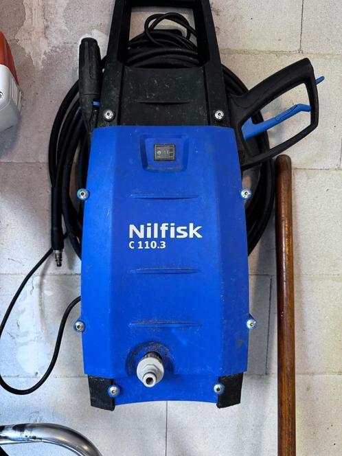 Nilfisk 110.3, Tuin en Terras, Hogedrukreinigers, Gebruikt, Elektrisch, Met autostop en -start, Ophalen of Verzenden