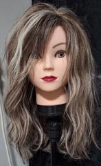 Blond/Grijs Frontlace Pruik - 24 inch, Sieraden, Tassen en Uiterlijk, Ophalen of Verzenden, Nieuw, Pruik of Haarverlenging