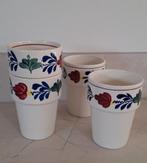 Set van 4 Royal Boch- Boerenbont- Mokken/Bekers., Huis en Inrichting, Keuken | Servies, Ophalen of Verzenden, Zo goed als nieuw