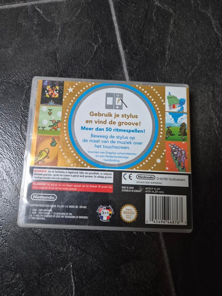 Nintendo DS spel rhythm paradise, 1 speler, Ophalen of Verzenden, Vanaf 3 jaar