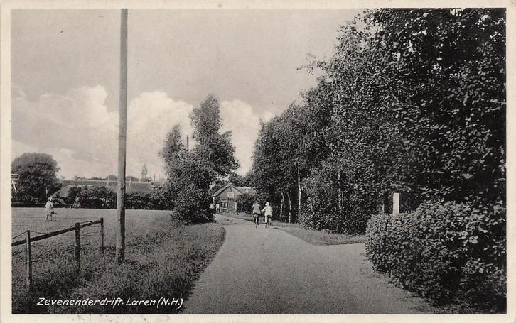 U953 Laren Zevenenderdrift - 1932 -, Verzamelen, Ansichtkaarten | Nederland, Gelopen, Noord-Holland, 1920 tot 1940, Ophalen of Verzenden