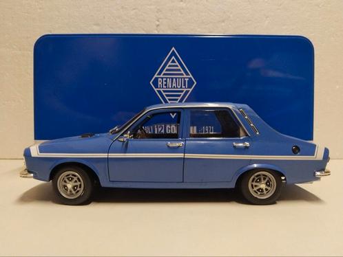 Renault 12 Gordini in bewaar blik uiniek Solido 1:18 KRD, Hobby en Vrije tijd, Modelauto's | 1:18, Zo goed als nieuw, Auto, Solido