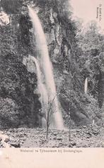 Nederlands Indië - Waterval bij Tjibeureum bij Sindanglaya, Ophalen of Verzenden, Voor 1920, Ongelopen, Buiten Europa