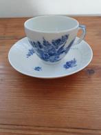 Royal Copenhagen "Blue Flower" koffiekop- en schotel, Huis en Inrichting, Keuken | Servies, Ophalen of Verzenden, Kop(pen) en/of Schotel(s)