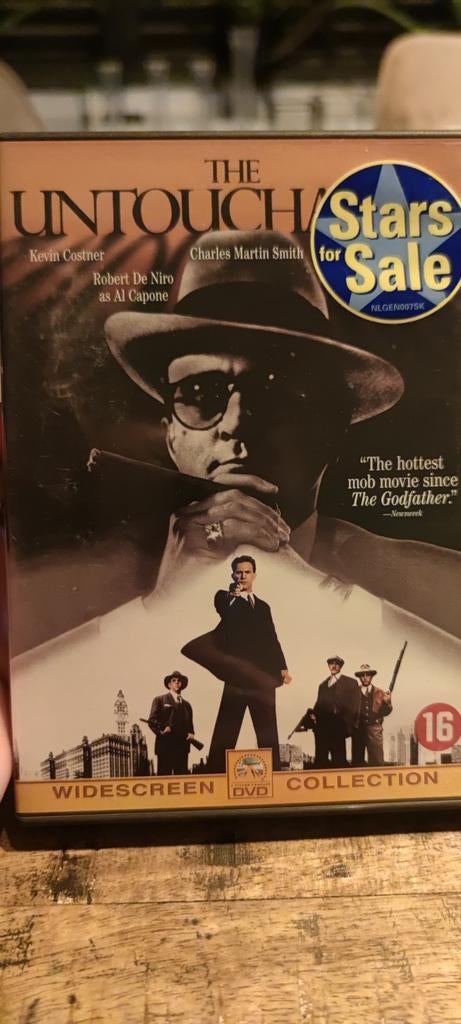 The Untouchables DVD - Actie en Misdaad Klassieker, Vanaf 16 jaar, 1980 tot heden, Ophalen of Verzenden, Zo goed als nieuw
