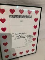 Verliefdheidskadertje, Niet bekend, Minder dan 50 cm, Nieuw, Ophalen of Verzenden