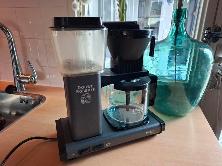 Douwe Egberts Technivorm Moccamaster - Antraciet., Witgoed en Apparatuur, Koffiezetapparaten, Gebruikt, Gemalen koffie, Koffiemachine
