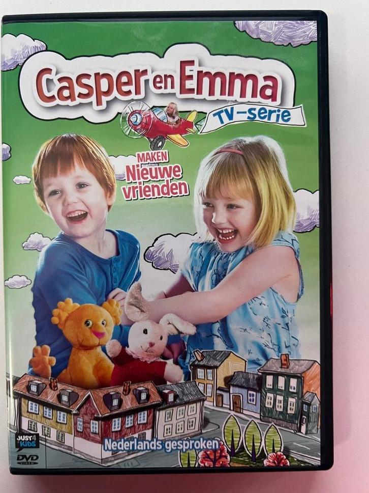 Casper En Emma - Maken Nieuwe Vrienden (DVD)/ ACTIE 5=4, Cd's en Dvd's, Dvd's | Kinderen en Jeugd, Zo goed als nieuw, Alle leeftijden