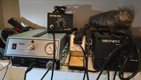 Partij Soldeerstations Weller, Hakko, Gordak, Hobby en Vrije tijd, Overige Hobby en Vrije tijd, Ophalen of Verzenden
