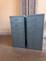 2x Ladeblok op wielen antraciet zgan (Ikea Helmer á €99,98), Huis en Inrichting, Ophalen, Overige materialen, Minder dan 50 cm