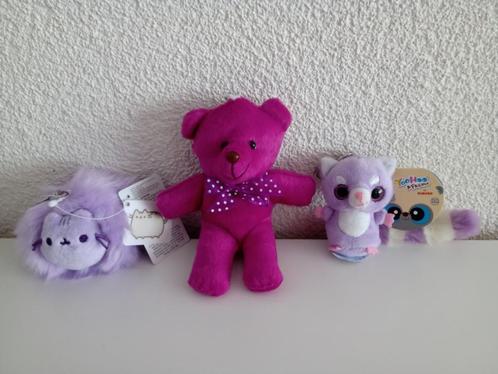 3 Kleine Nieuwe Knuffeltjes, Kinderen en Baby's, Speelgoed | Knuffels en Pluche, Nieuw, Overige typen, Ophalen of Verzenden
