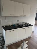 Keukenblok, Ophalen of Verzenden, Zo goed als nieuw, Wit, Enkelwandige keuken