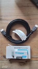 Nintendo Wii - Wii2hdmi converter met HDMI kabel (3m), Spelcomputers en Games, Games | Nintendo Wii, Nieuw, Ophalen of Verzenden