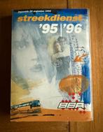 Vintage BBA bus dienstregeling + lijnen plattegrond 95-96, Verzenden, Zo goed als nieuw, Onbekend