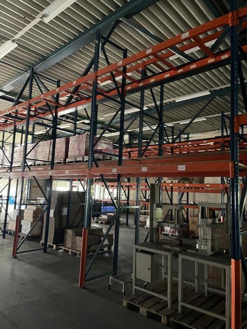 Palletstelling Magazijnstelling Polypal set 8,16mtr. koopje, Zakelijke goederen, Kantoor en Winkelinrichting | Magazijn, Stelling en Opslag