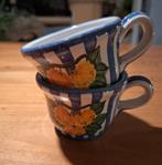 Portugese kopjes, handgemaakt, Keramiek, Nieuw, Ophalen of Verzenden, Overige stijlen