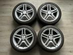 Originele Mercedes 5x112 17inch velgen Uniroyal banden, Ophalen, Gebruikt, Banden en Velgen, 17 inch