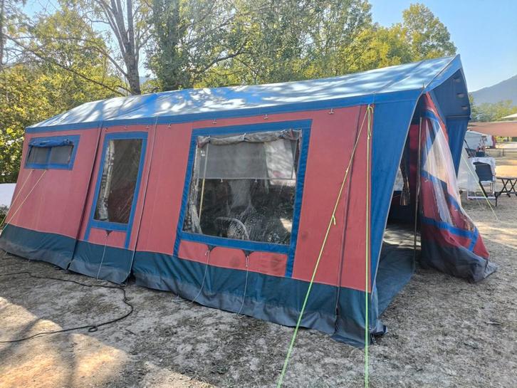 Scout Euro Cruiser vouwwagen met grote voortent, Caravans en Kamperen, Vouwwagens, Overige merken, meer dan 6, Meerkleurig, Aanwezig