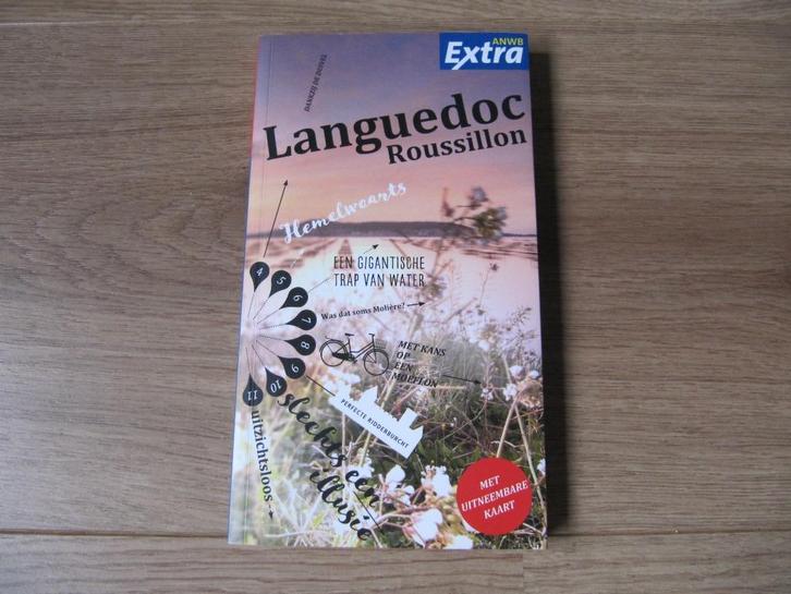 Languedoc Roussillon - ANWB Extra reisgids, uitgave 2018, Boeken, Reisgidsen, Zo goed als nieuw, Reisgids of -boek, Europa, ANWB