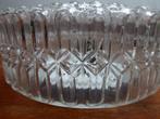 Vintage persglazen plafonniere, Antiek en Kunst, Antiek | Lampen, Ophalen of Verzenden