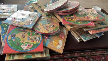 Grote collectie simplex puzzels puzzel vintage retro beschikbaar voor biedingen