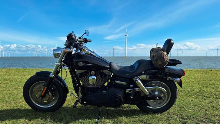Harley-Davidson Fat Bob 2012 -  KM 74000- 1e Eigenaar!, Motoren, Motoren | Harley-Davidson, Particulier, Overig, Ophalen