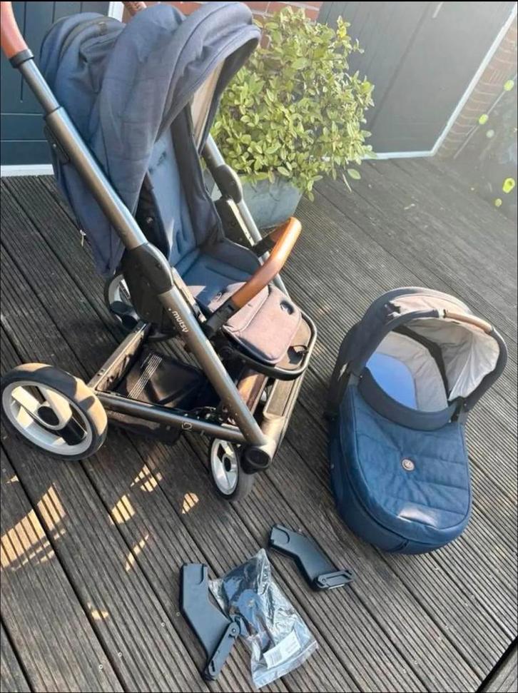 Mutsy i2 Kinderwagen - Complete Set!, Kinderen en Baby's, Kinderwagens en Combinaties, Gebruikt, Combiwagen, Mutsy, Met reiswieg