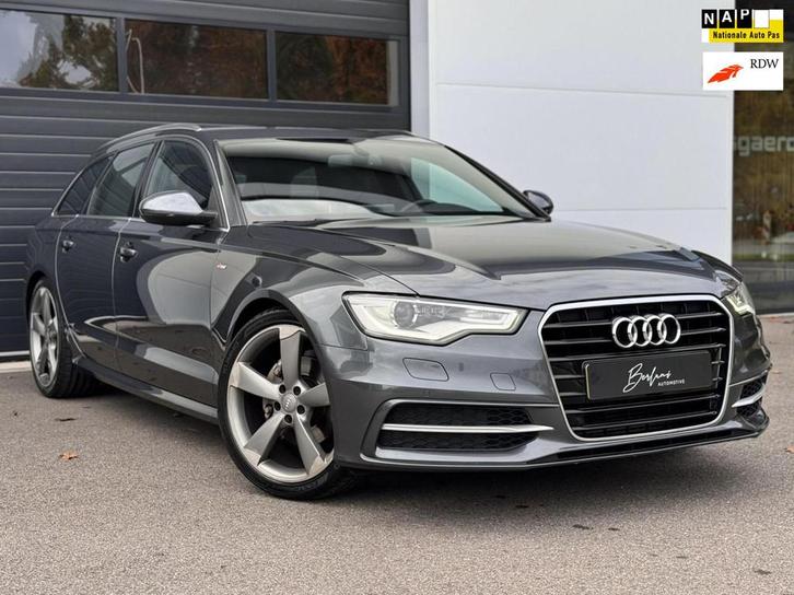 Audi A6 Avant 2.0 TFSI S Edition S-line Org NL auto|Trekhaak, Auto's, Audi, Bedrijf, Te koop, A6, ABS, Airbags, Airconditioning