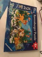 Puzzel Bambi 2 x 24 stukje, Ophalen of Verzenden, 10 tot 50 stukjes, Gebruikt, 4 tot 6 jaar