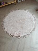 Tapis petit vloerkleed roze bloemetjes, Ophalen of Verzenden, Zo goed als nieuw, Rond, 100 tot 150 cm