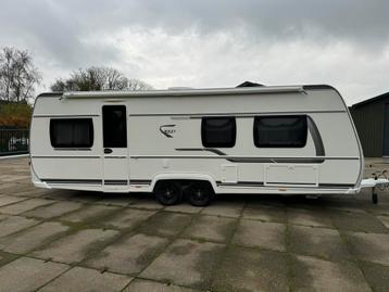 Fendt 650 Opal Caravan 2021 Mover,Airco, Enkele Bedden ZGAN! beschikbaar voor biedingen