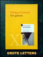 EEN GEHEIM - Philippe Grimbert - BOEK MET GROTE LETTERS Groo, Boeken, Verzenden, Zo goed als nieuw, Nederland