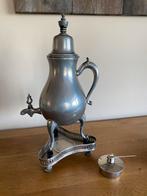 Antiek Nederlands tinnen kraantjeskan /Droppelmina, Antiek en Kunst, Antiek | Tin, Ophalen of Verzenden