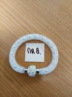 Armband handmade met magneet sluiting 17,5 cm, Ophalen of Verzenden, Nieuw, Zilver