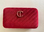 Charlotte Tilbury Red velvet mini brush opbergtasje, Nieuw, Toebehoren, Gehele gezicht, Ophalen