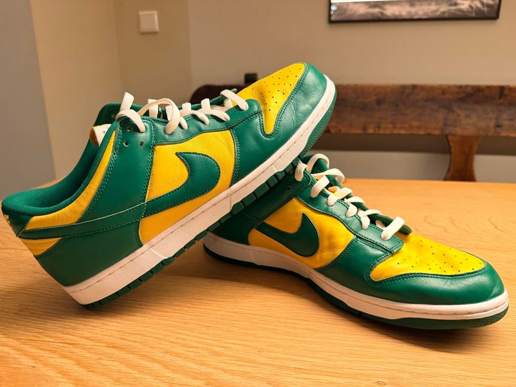 ADO Den Haag Nike Dunk Low, maat 48.5, Overige kleuren, Ophalen of Verzenden, Sneakers of Gympen, Zo goed als nieuw