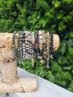 BIBA kralenarmbandjes wit zwart antraciet groen 3 euro pst, Sieraden, Tassen en Uiterlijk, Armbanden, Zwart, Kunststof of Plastic