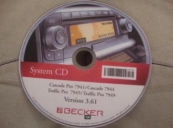 BECKER Traffic Pro High Speed, DTM High Speed Navigatie, Computers en Software, Navigatiesoftware, Zo goed als nieuw, Update, Verzenden