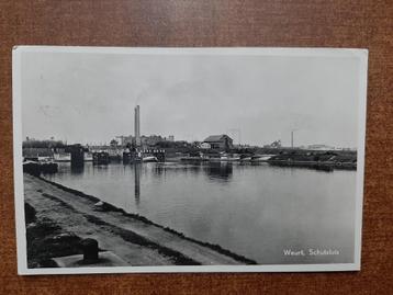 Oude kaart Weurt, Schutsluis, 1962 beschikbaar voor biedingen