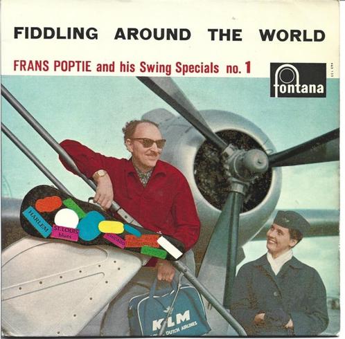Frans Poptie and his Swing Specials no. 1 uit 1959, Cd's en Dvd's, Vinyl Singles, Gebruikt, EP, Jazz en Blues, 7 inch, Ophalen of Verzenden