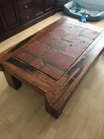 Te koop: oerdegelijke salontafel, Huis en Inrichting, Tafels | Salontafels, Ophalen of Verzenden, Zo goed als nieuw, Rechthoekig