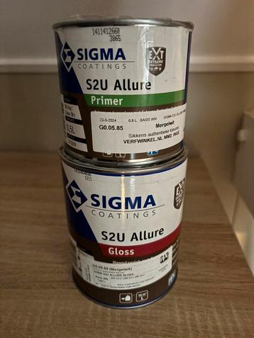 Sigma S2U Allure primer en gloss Mergelwit beschikbaar voor biedingen
