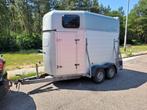 Unieke volledig aluminium 2 paards trailer met vooruitloop, Dieren en Toebehoren, Paarden en Pony's | Trailers en Aanhangwagens