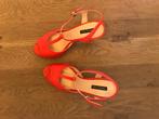 TOPVINTAGE PATRIZIA PEPE SCHOENEN PUMPS SANDALETTES 40, Zo goed als nieuw, Patrizia Pepe, Rood, Sandalen of Muiltjes