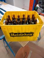 oud heineken krat met flessen., Ophalen, Gebruikt, Flesje(s), Heineken