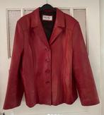Rood leren blazer van Rino & pelle maat XL, Ophalen of Verzenden, Zo goed als nieuw, Maat 46/48 (XL) of groter, Rood