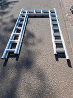 2 Doorloopframes euroscaffold stoep frames, Ophalen of Verzenden, Zo goed als nieuw, Rolsteiger of Kamersteiger, 5 meter of hoger