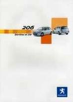 Peugeot 206 brochure/auto folder '99 '01 02 03 04 05 '06 '07, Boeken, Ophalen of Verzenden, Zo goed als nieuw, Peugeot