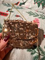 Schitterend gouden  tasje voor kerst en oud en nieuw!, Sieraden, Tassen en Uiterlijk, Tassen | Damestassen, Ophalen of Verzenden
